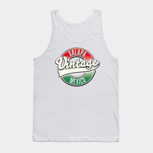 Xalapa Mexico vintage logo Tank Top